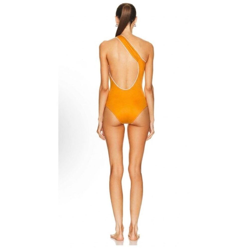 Johanna Ortiz Native Canoe Asymmetric One-Piece Swimsuit Size Medium $395 - Picture 4 of 7